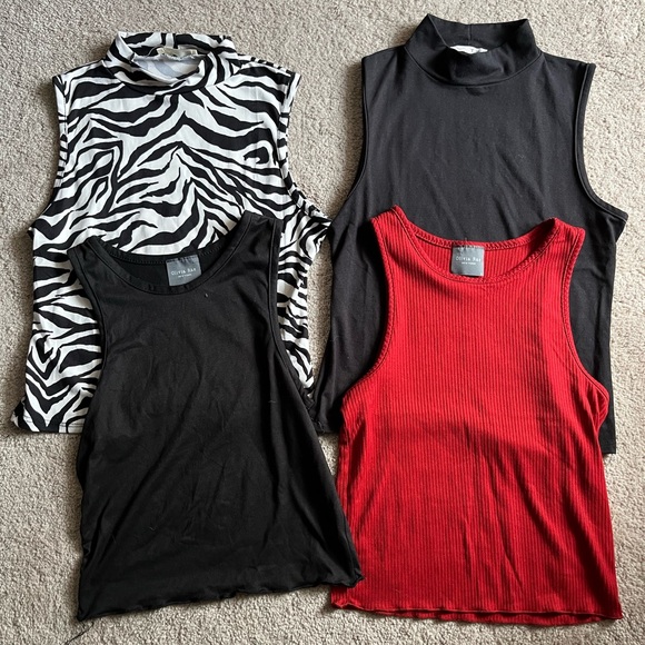 Olivia Rae Tops - Lot of 4 Olivia Rae Camisole Crop Tops